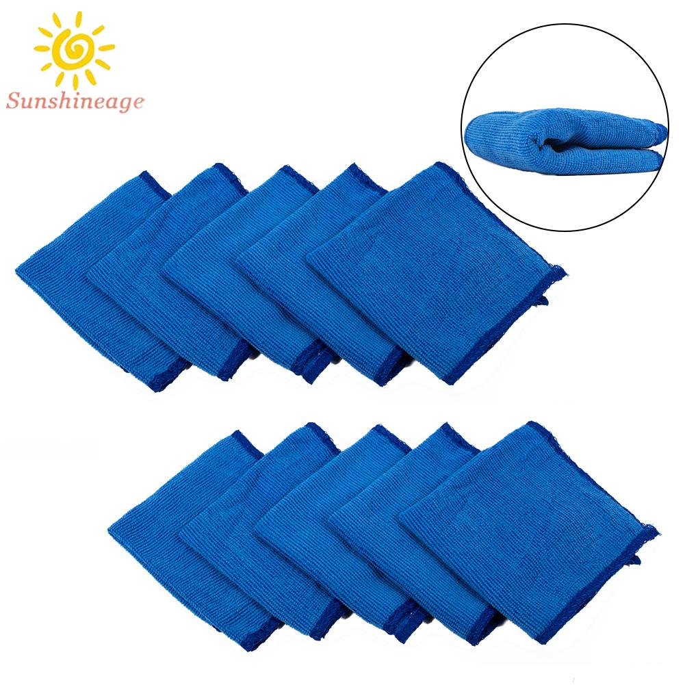 Khăn Lau Đánh Bóng Xe Hơi Chống Trầy Bằng Sợi Microfiber Siêu Mịn 2018