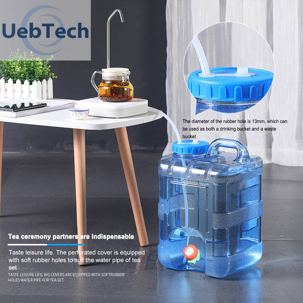 Bình Đựng Nước Dung Tích Lớn 18 / 20 / 22L Có Vòi Rót Tiện Dụng Mang Theo Du Lịch