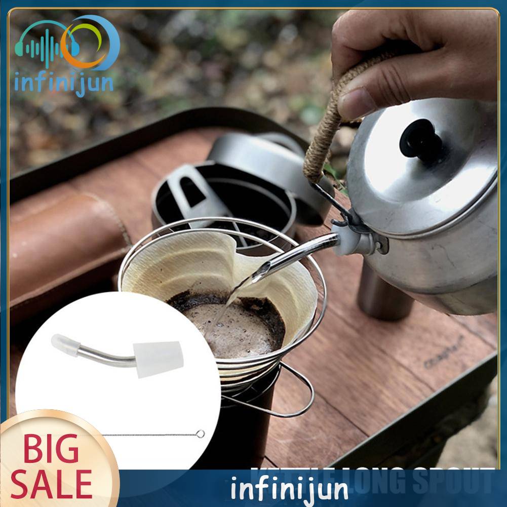 Ấm Đun Nước Nhỏ Giọt Kèm Bộ Lọc Tiện Dụng Khi Đi Cắm Trại