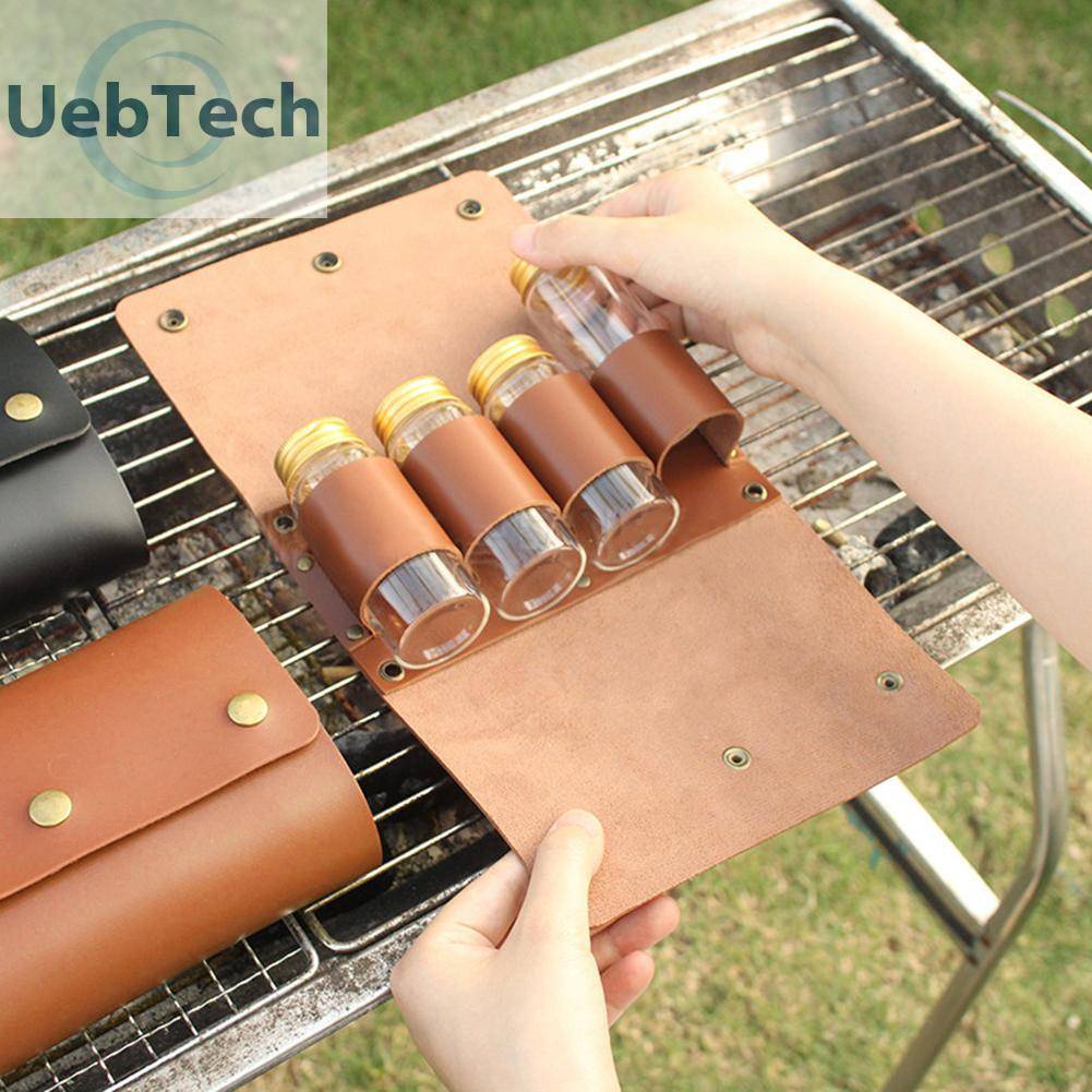 Set 4 Hũ Đựng Gia Vị Tiện Lợi Cho Các Hoạt Động Ngoài Trời