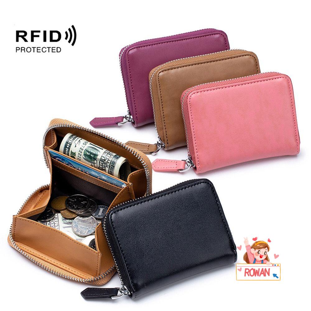 ROWANS Ví Da Bò Nhỏ Xinh Thời Trang Cho Nữ