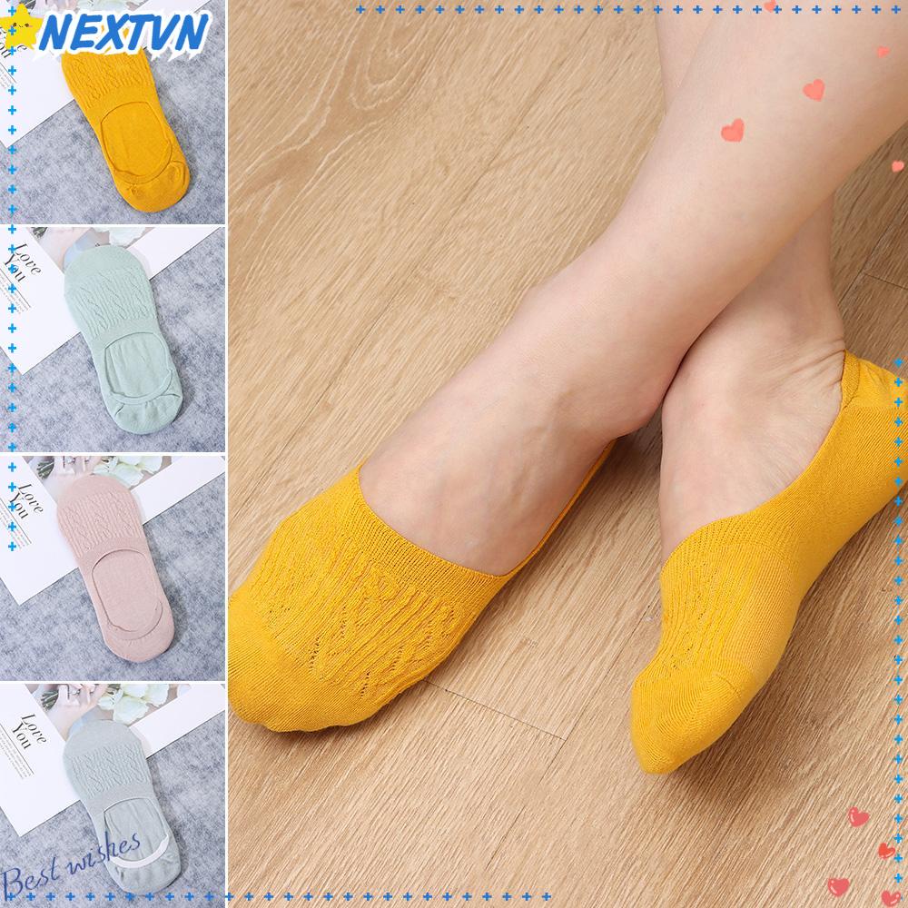 NEXTVN Tất Thuyền Cotton Thoáng Khí Chống Trượt