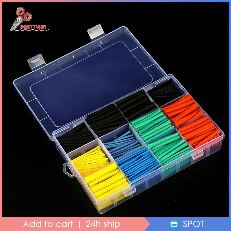 Set 530 Ống Co Nhiệt Nhiều Màu Sắc