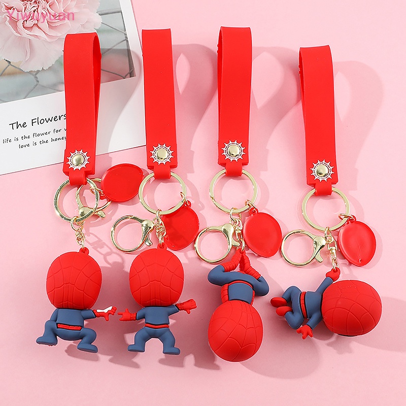 < Yiwuyuan > Móc Khóa Hình Búp Bê Hoạt Hình Dễ Thương Làm Quà Tặng Sinh Nhật Có Móc Khóa