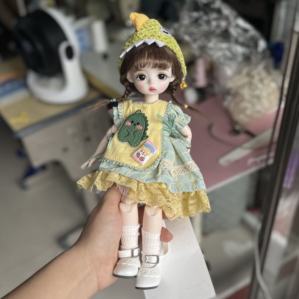 Đồ chơi búp bê nhựa vinyl 30cm thay đổi lớp trang điểm
