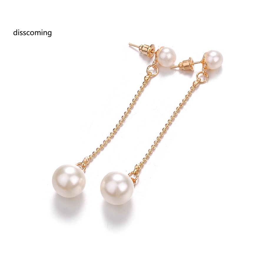 Đầm Nữ Kiểu Dáng Dễ Thương Xinh Xắn Hợp Thời Trang| Đôi Bông Tai Dáng Dài Đính Ngọc Trai Kiểu Dáng Mới