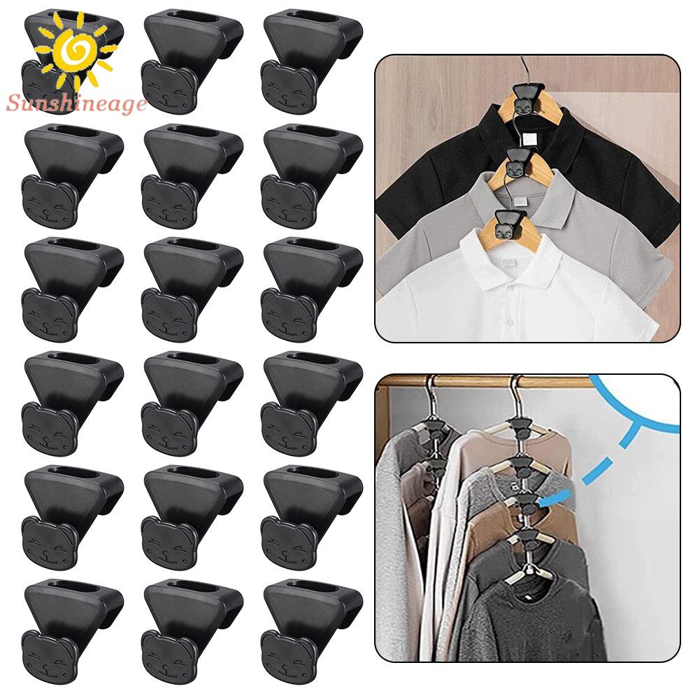 Set 18 Móc Treo Đồ Hình Tam Giác Tiện Lợi Giá Đỡ
