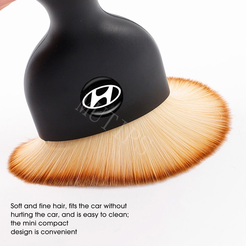 Bàn Chải Mềm Làm Sạch Khe Thông Gió Xe Hơi Hyundai i10 Kona Tucson Ioniq 5 Palisade Accent H1 Creta Stargazer Grand Fe