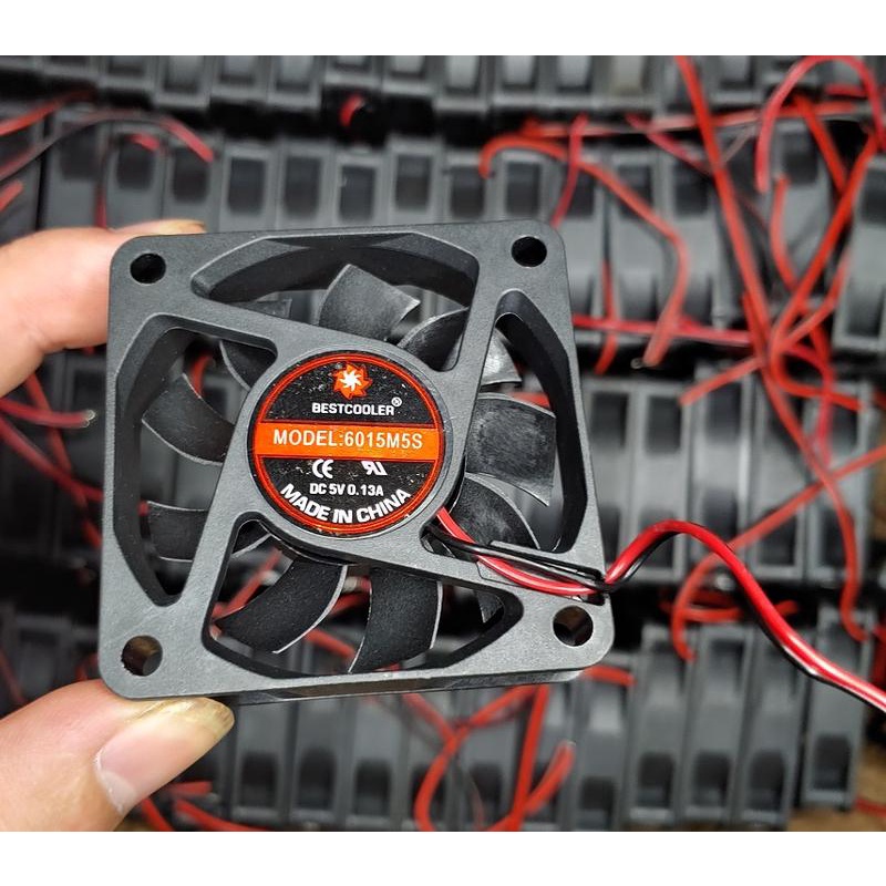 quạt 6015 5v 6x6x1.5cm mới