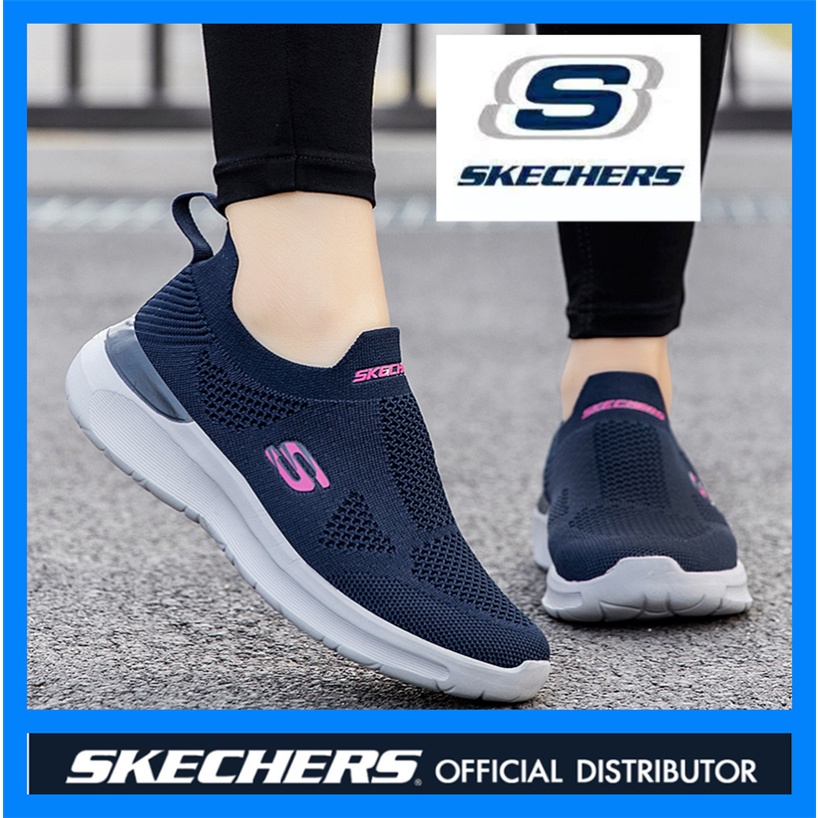 Giày Thể Thao MALAYSIA Arch-Fit Phối Lưới Thoáng Khí Thoải Mái Cho Nữ Skechers