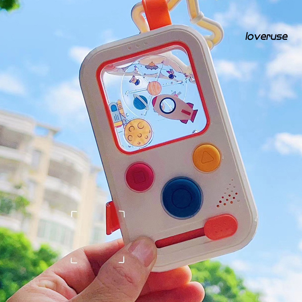 Loveruse Đồ Chơi Tàu Lửa ABS Không Gian Dạng Nhấn Cảm Ứng Thoải Mái Chống Rơi Vui Nhộn Làm Quà Sinh Nhật Cho Bé