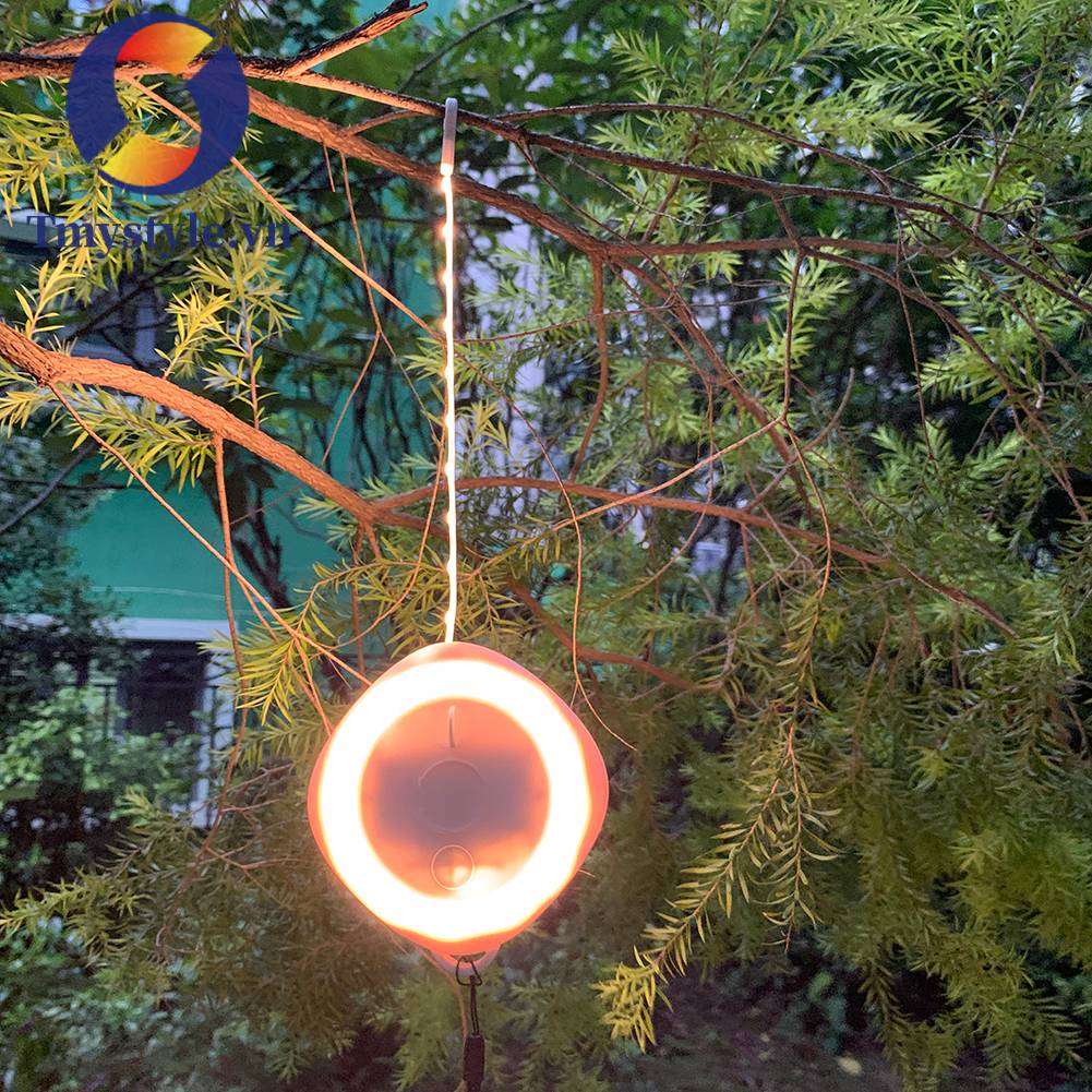 Đèn LED Dây Với 3 Chế Độ Sáng, Có Thể Thu Vào, Dùng Cho Cắm Trại