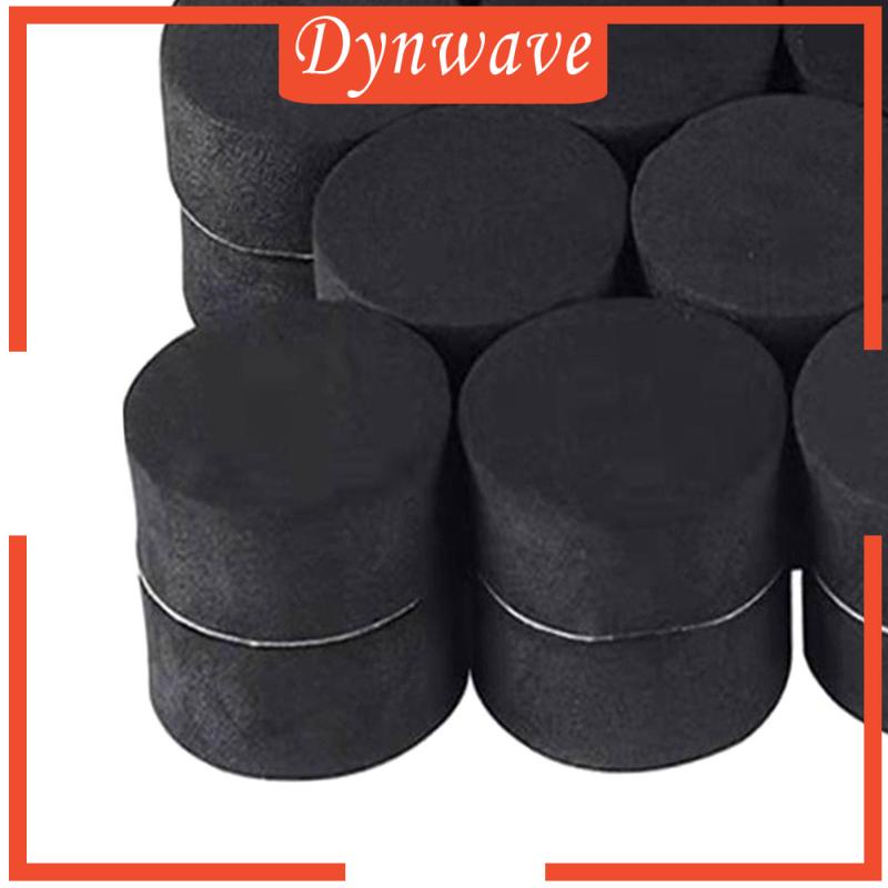 Bộ 40 Miếng Dán Chân Chậu Hoa Bằng EVA Một Mặt Màu Đen Tàng Hình