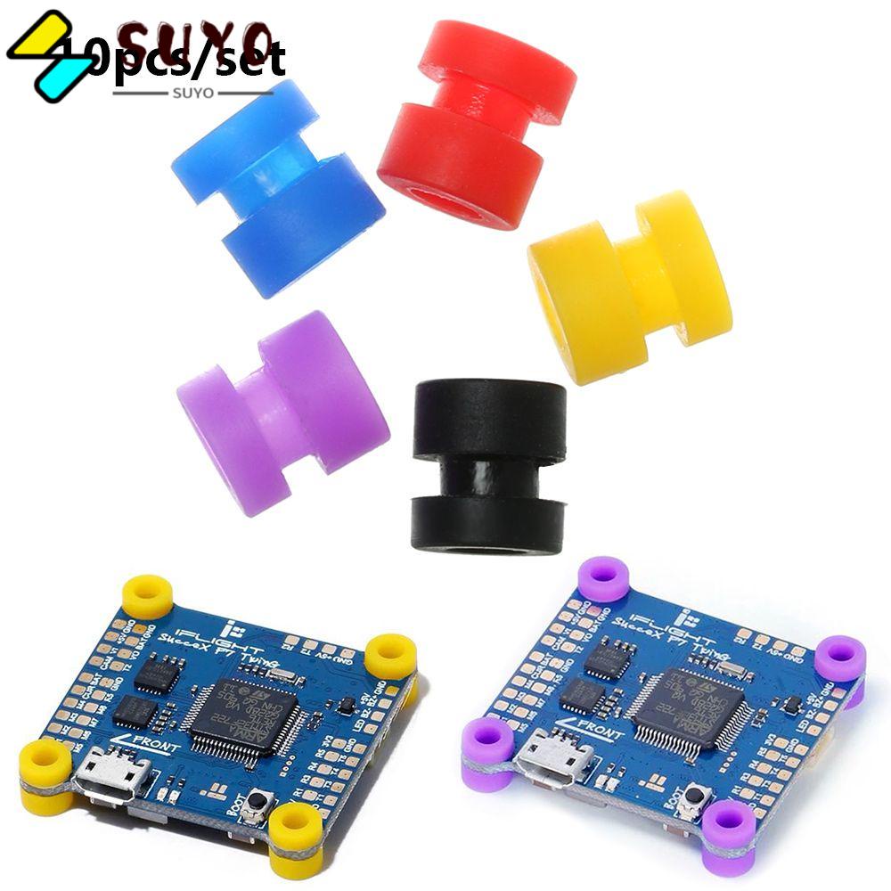 SUYO Set 10 Bóng Cao Su Mềm Chống Rung Cho F4 F7 FPV Quadcopter