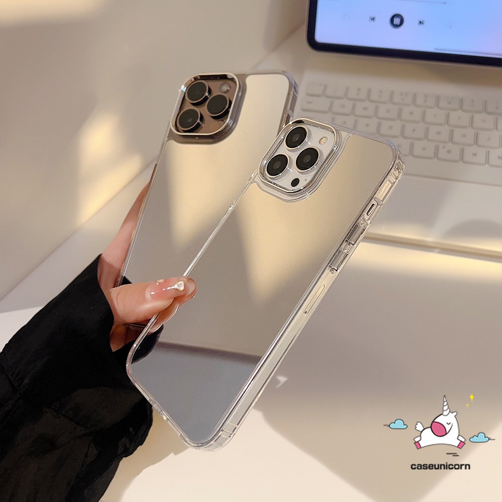 Ốp Điện Thoại Acrylic Tráng Gương 3D Cho IPhone 11 13 14 12 Pro Max 14 Pro 12 Pro 13 Pro 14 Pro Max 11 13 14 12