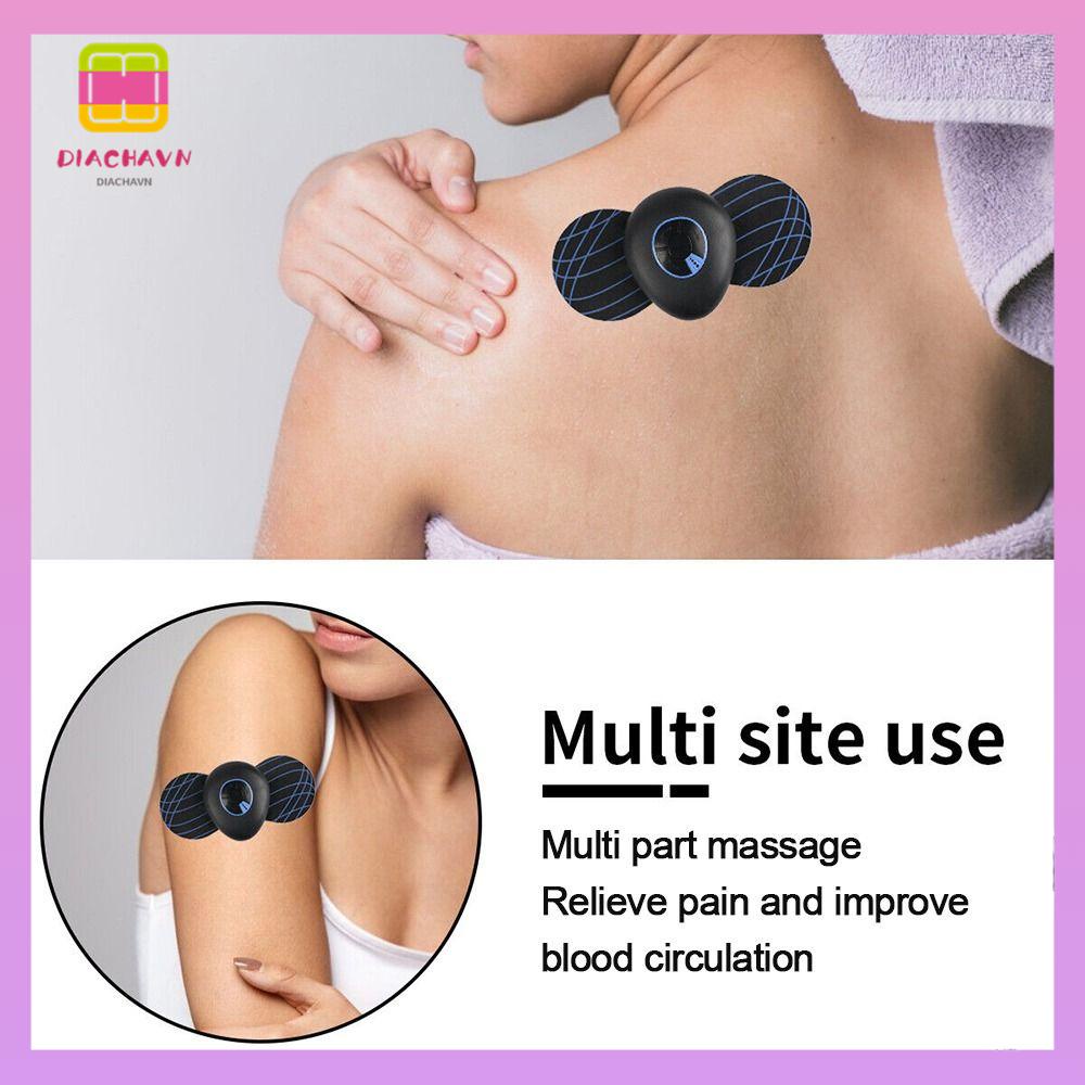 DIACHAVN Đệm Mát Xa Cổ Chạy Điện Mini Giảm Đau Đa Năng