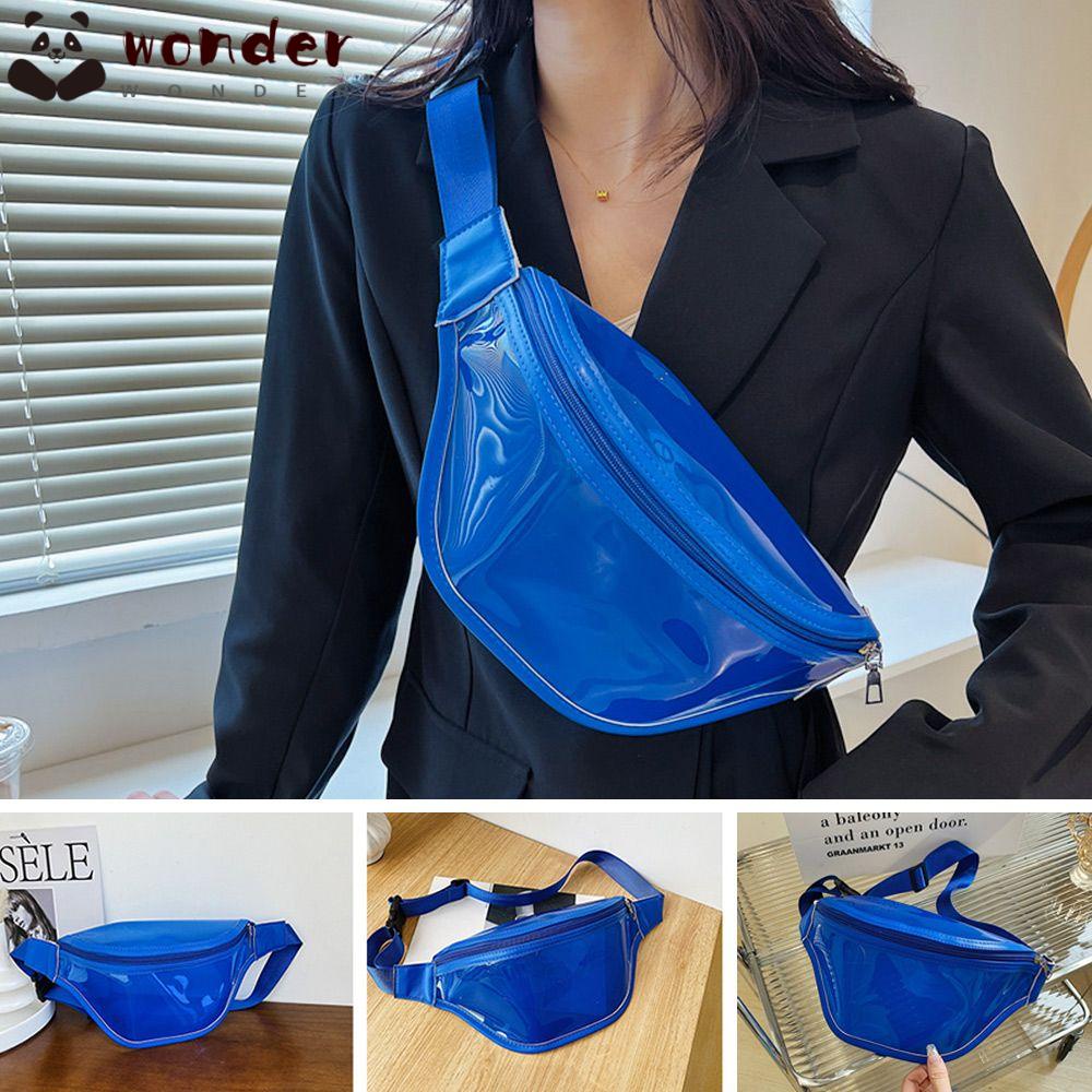 WONDER Túi Đeo Chéo Ngực / Hông Chống Thấm Nước Nhiều Màu Thời Trang Cho Nữ