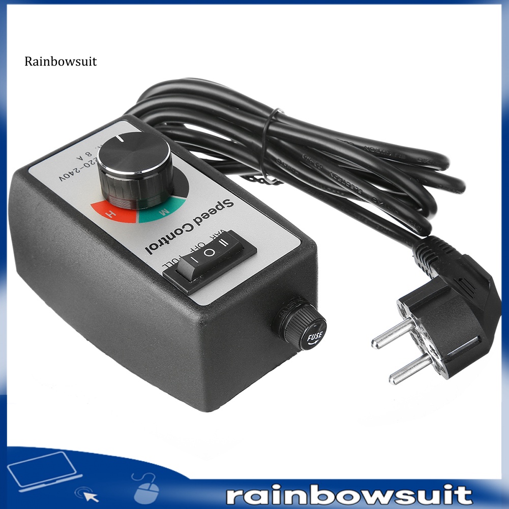 Bộ Điều Chỉnh Tốc Độ Động Cơ Điện Tử 220-240V 8A Cho Máy Bơm Đèn