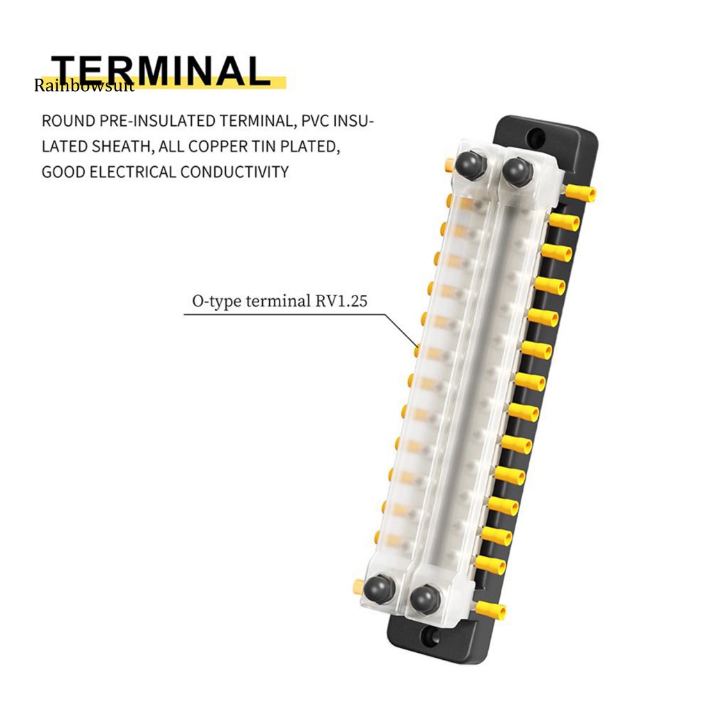 1 Bộ Phân Phối Nguồn Điện Hai Hàng 12 Chiều DC150A