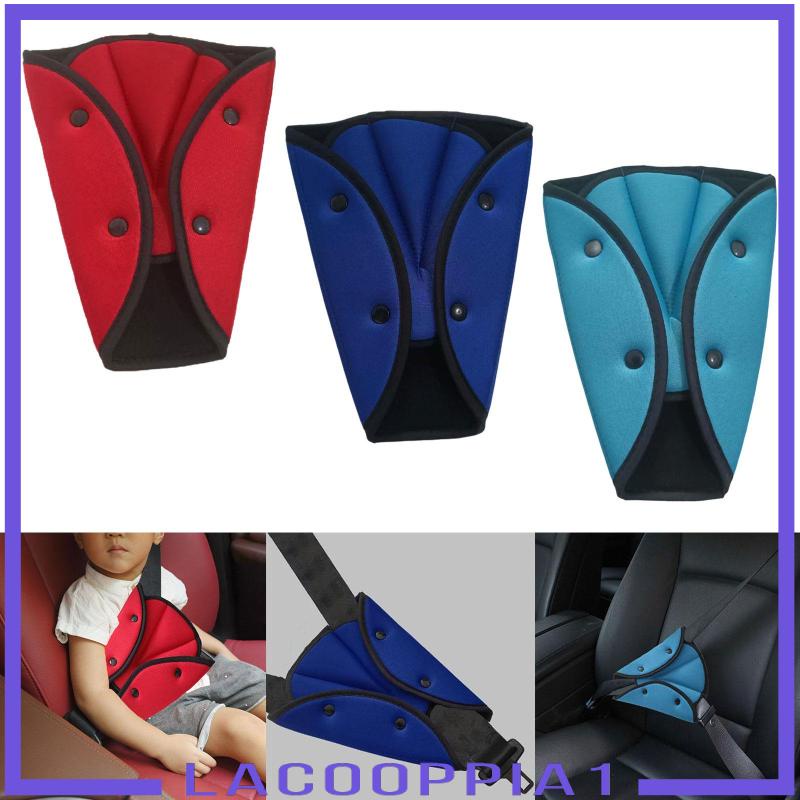 Vỏ Bọc Dây Đai An Toàn Xe Hơi Hình Tam Giác Màu Đỏ Dễ Điều Chỉnh Cho Bé