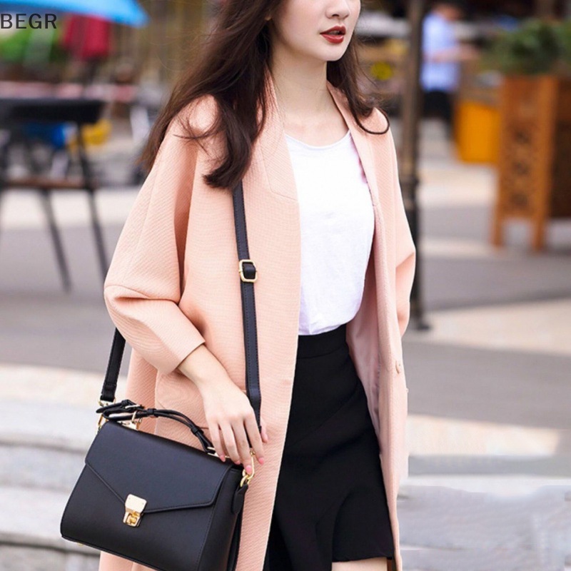 Dây Đeo Túi Xách Bằng Da PU Hai Lớp Dài 130cm DIY