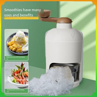 Máy Làm Đá Bào Hộ Gia Đình Nhỏ Bằng Tay Nghiền Bằng Tay Xay Sinh Tố Mưa Đá Dụng Cụ Tiện Dụng Làm Bông Mịn Toàn cầu