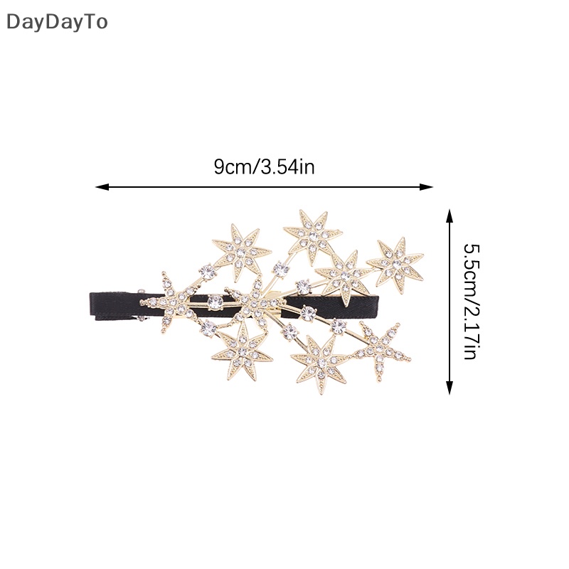 Kẹp Tóc Hình Ngôi Sao Đính Đá Thời Trang Cho Nữ