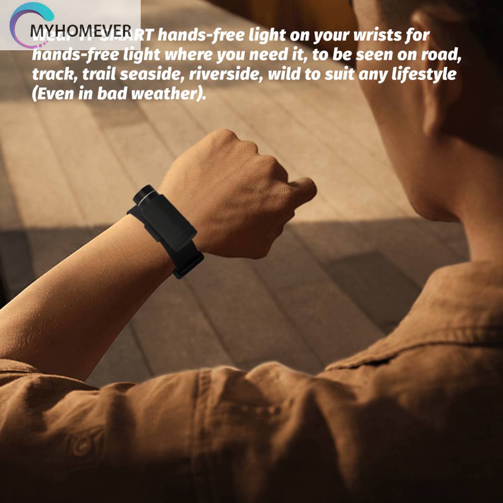 Vòng Tay Đèn Cắm Trại Chống Nước 200LM Type-C USB 230mAh