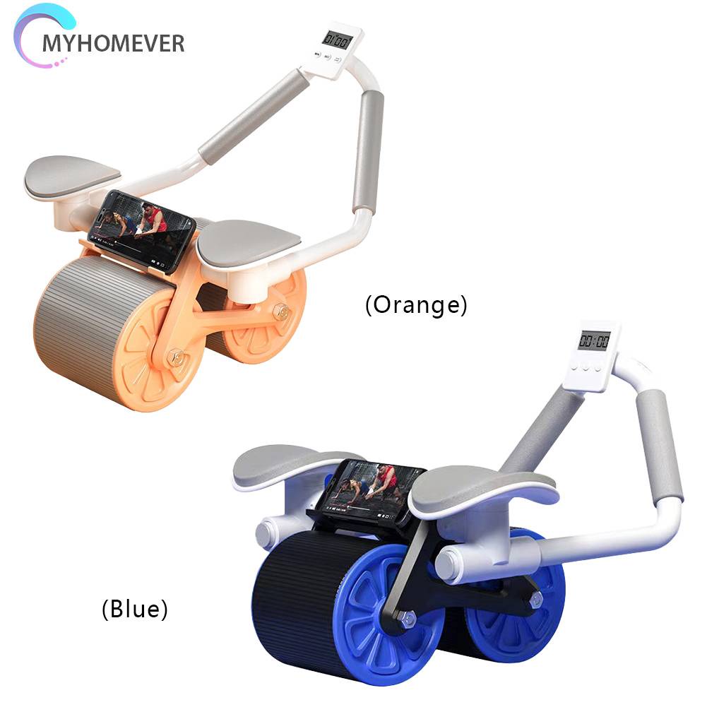 Con Lăn Nhựa Tập Cơ Bụng Tại Nhà Có Hẹn Giờ Tiện Dụng