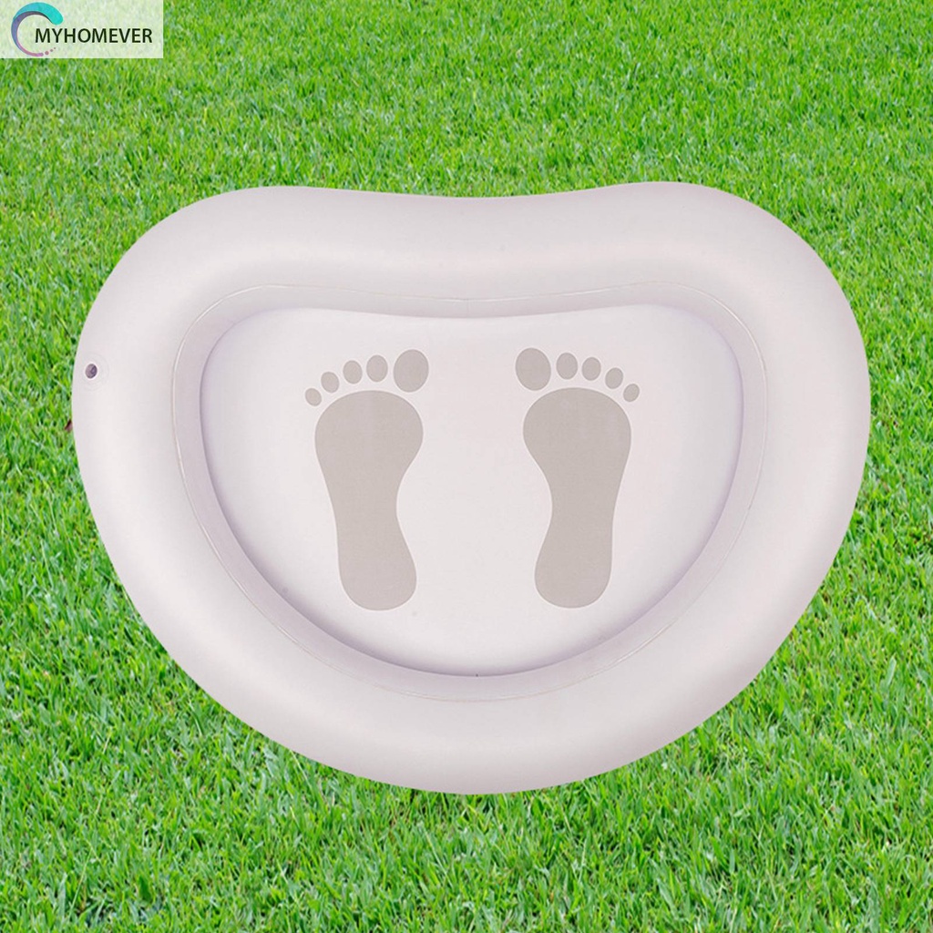 Chậu Rửa Chân Bơm Hơi Bằng PVC Trọng Lượng Nhẹ Tiện Dụng Cho Spa