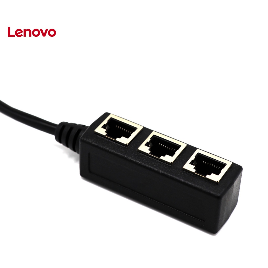 Dây Cáp Kết Nối Mạng LAN Ethernet RJ45 1 Đến 3 Chiều Bằng PVC Chống Mài Mòn