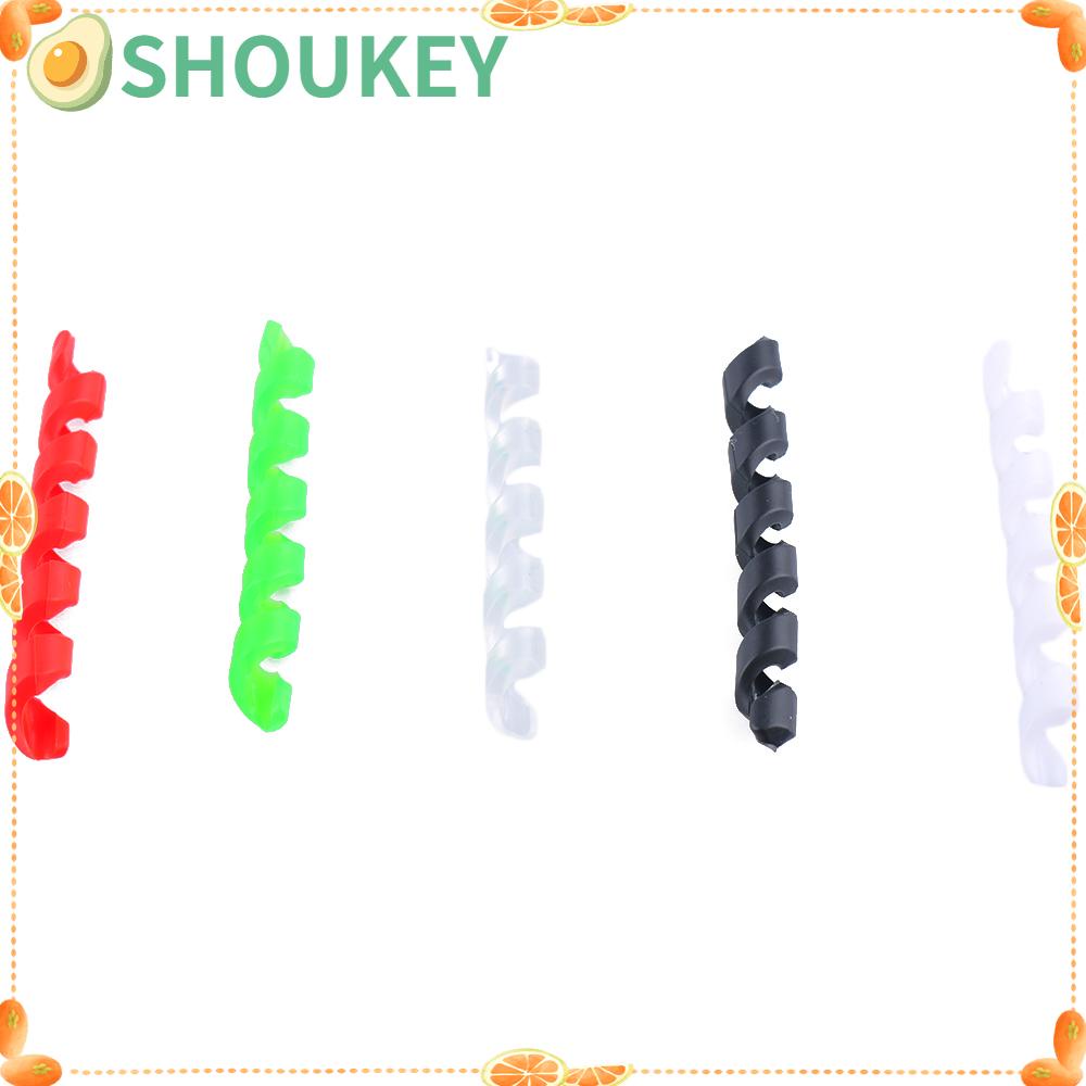 SHOUKEY Set 5 Phụ Kiện Bảo Vệ Dây Phanh Xe Đạp Siêu Nhẹ Chống Ma Sát