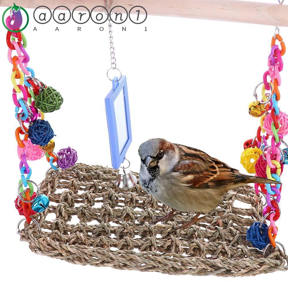 AARON1 Gương Treo Đồ Chơi Bằng Nhựa Cho Vẹt