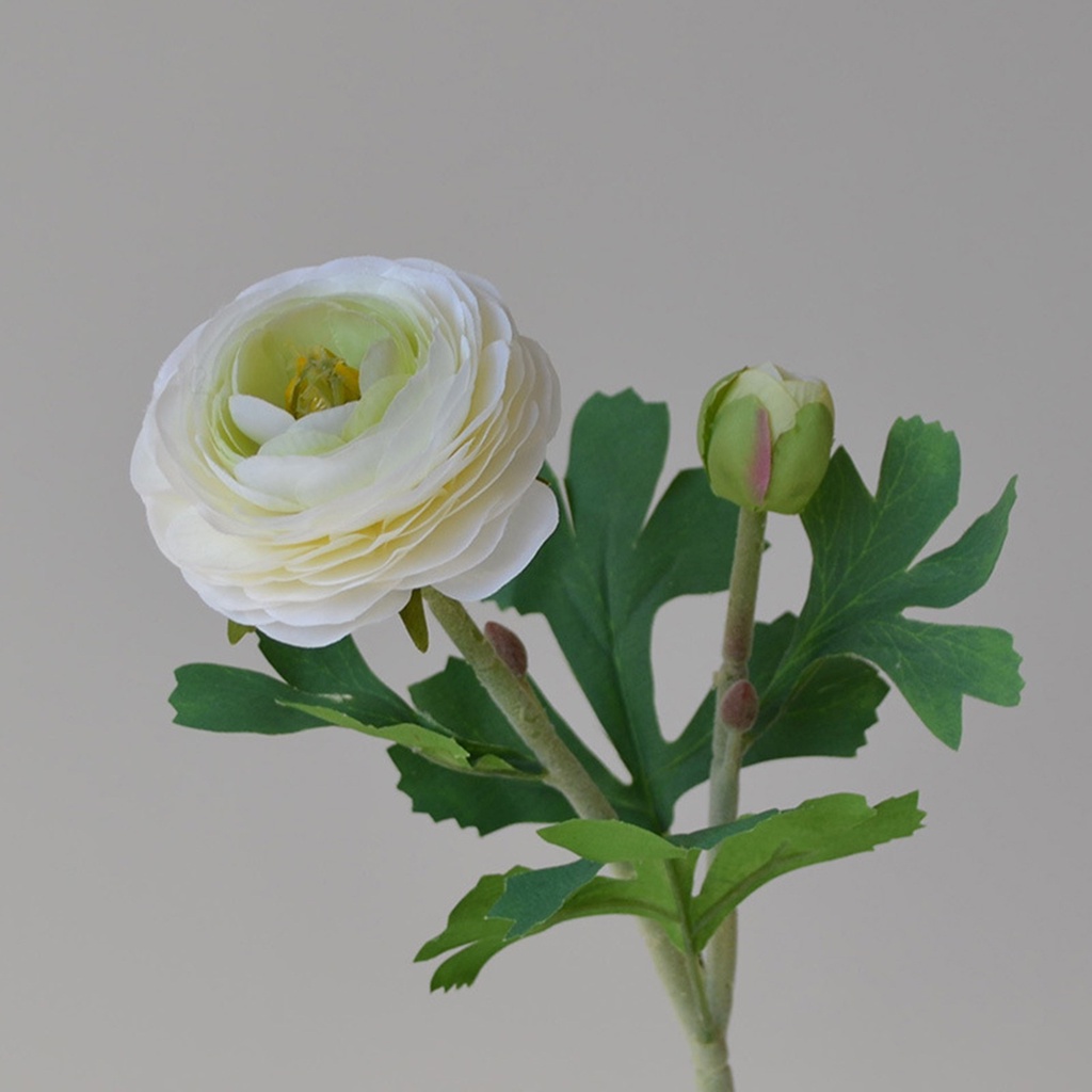 Hoa Sen Giả 2 Đầu Dùng Trang Trí Phòng Khách / Bàn Ăn