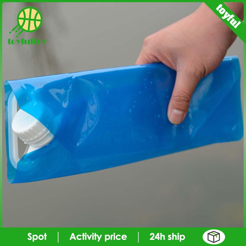 Xô Đựng Nước Có Nắp Đậy Và Túi Đựng Nước Có Thể Xếp Gọn Dùng Khi Lái Xe / Tắm