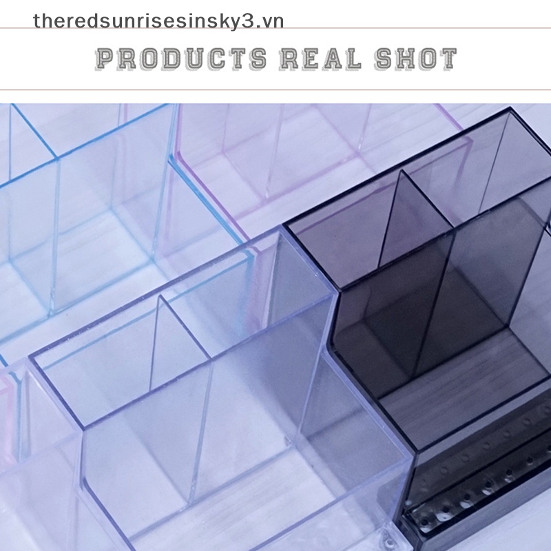 Giá Đỡ Mũi Khoan Móng Tay Bằng Nhựa 10 Lỗ Tiện Dụng