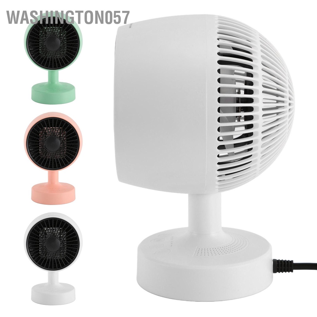 Washington057 Quạt Sưởi Di Động Cả Lạnh và Ấm Sử Dụng Máy Không Gian Mini Góc Có Thể Điều Chỉnh Cho Tính Để Bàn Văn Phòng Tại Nhà 100‑240V