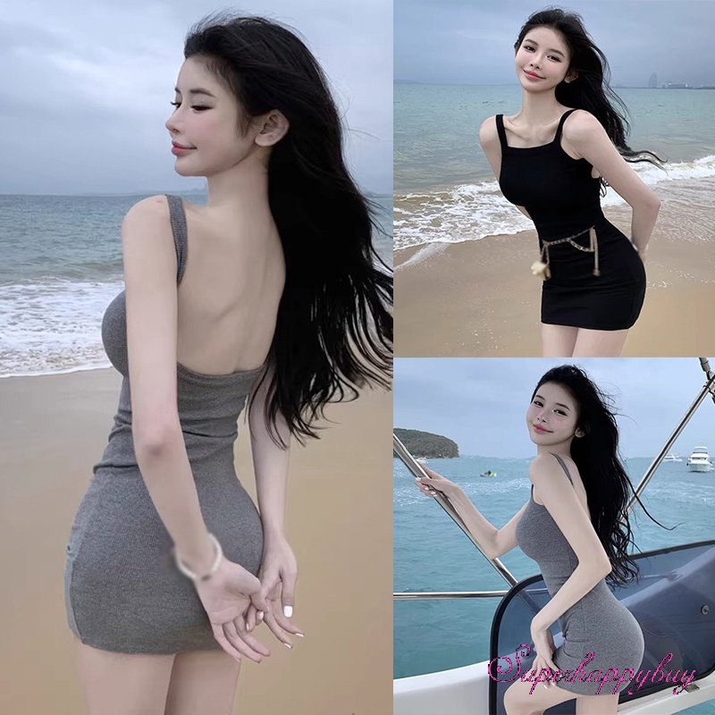 Đầm Sát Nách Màu Sắc Thời Trang Mùa Hè Cho Nữ