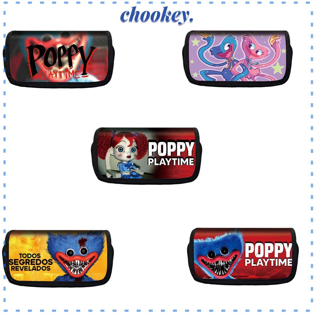 CHOOKEY Hộp Đựng Bút In Hình Hoạt Hình Có Khóa Kéo Tiện Dụng Cho Học Sinh Ốp