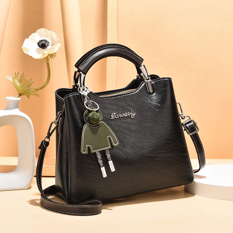 S9-Túi Xách Da Mềm Sức Chứa Lớn Thời Trang Phong Cách Phương Tây Cho Nữ