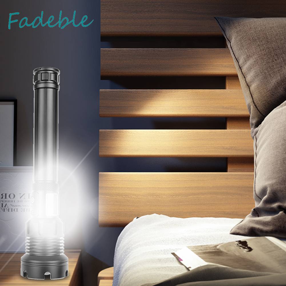 Đèn Pin XHP90 / XHP160 2500LM / 2800LM COB LED Có Thể Sạc Lại Bằng Cổng USB Tiện Dụng