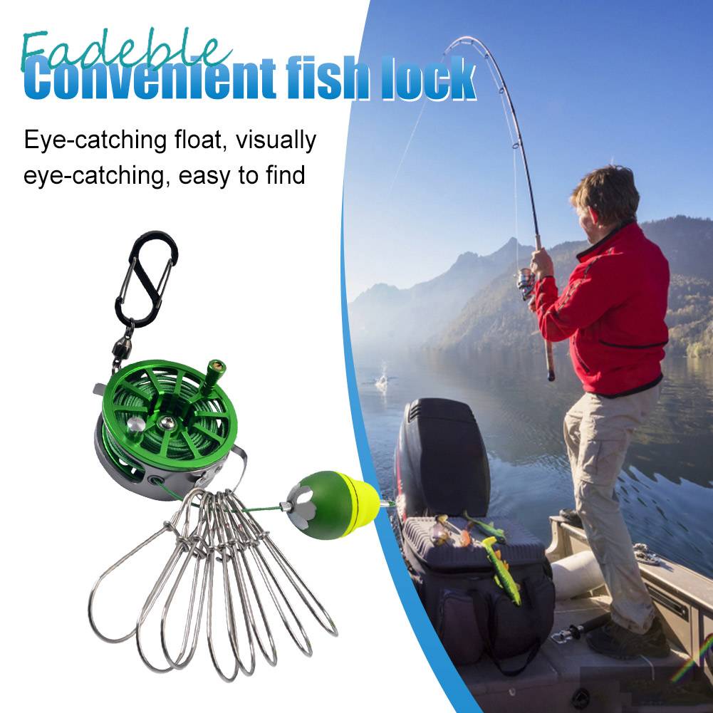 Dụng Cụ Cuộn Dây Câu Cá Bằng Thép Không Gỉ Tiện Lợi