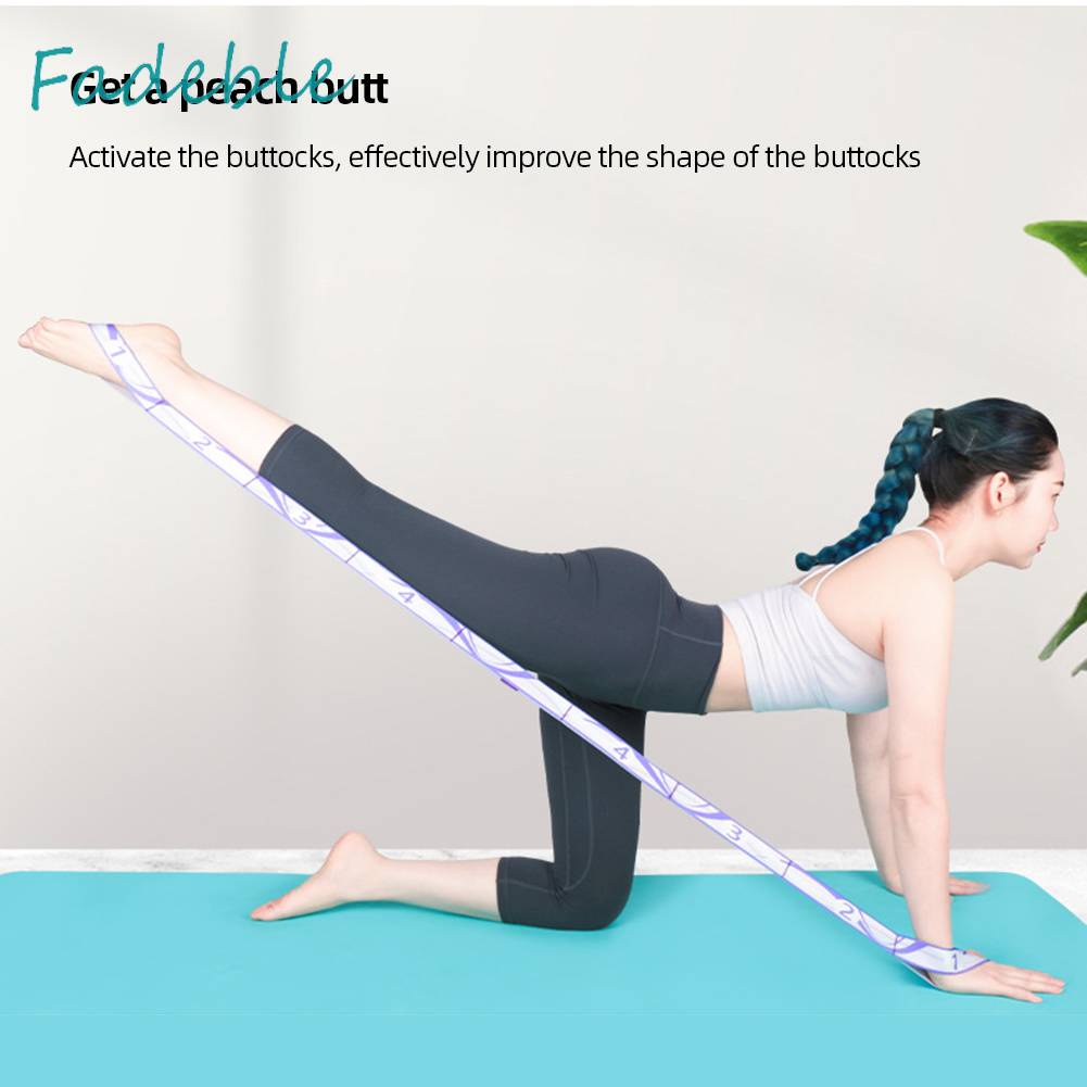 Dây Đai Co Giãn Gọn Nhẹ Siêu Bền Để Tập Thể Dục / Yoga