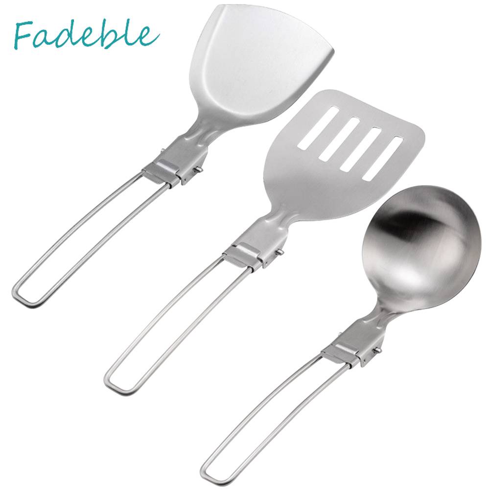 Bộ Dụng Cụ Nấu Ăn Có Thể Gấp Gọn Tiện Dụng Khi Đi Cắm Trại