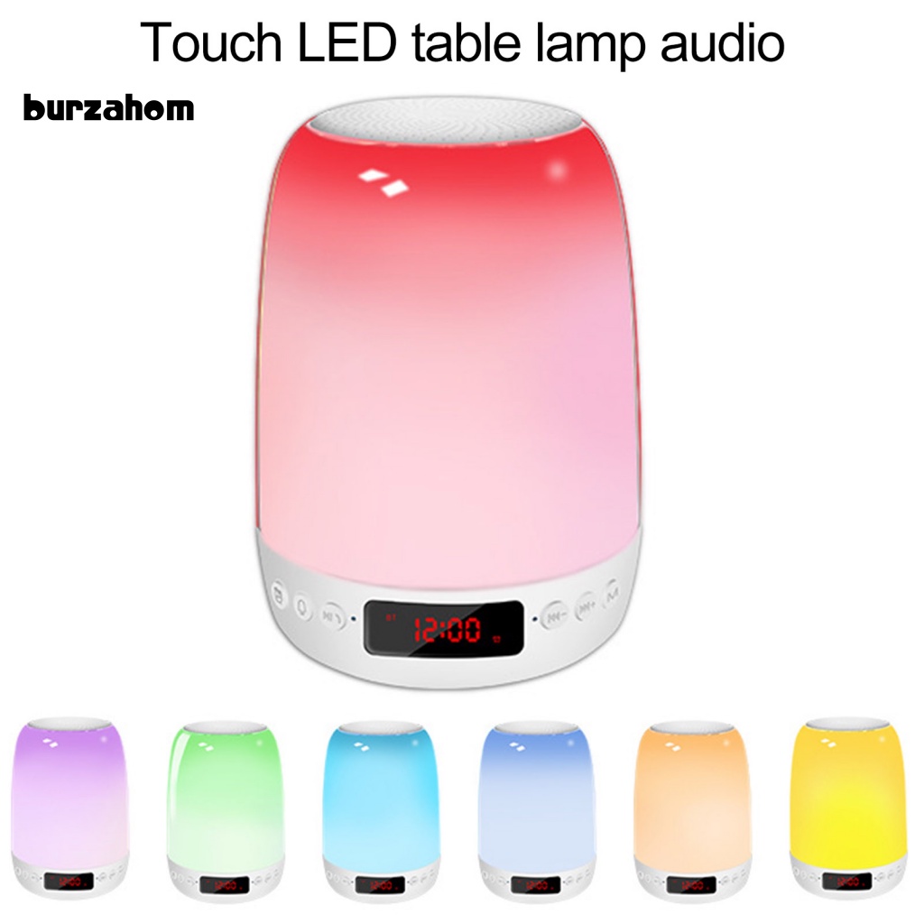 1 Bộ Loa Không Dây Bur 50Hz-20KHZ Hỗ Trợ Thẻ SD Có Đèn RGB