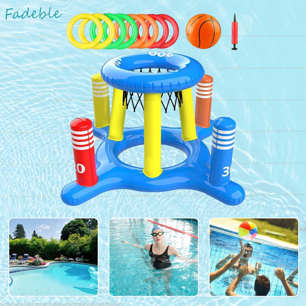 Đồ Chơi Ném Bóng Rổ Bơm Hơi Đứng Bằng PVC Dành Cho Trẻ Em Và Người Lớn