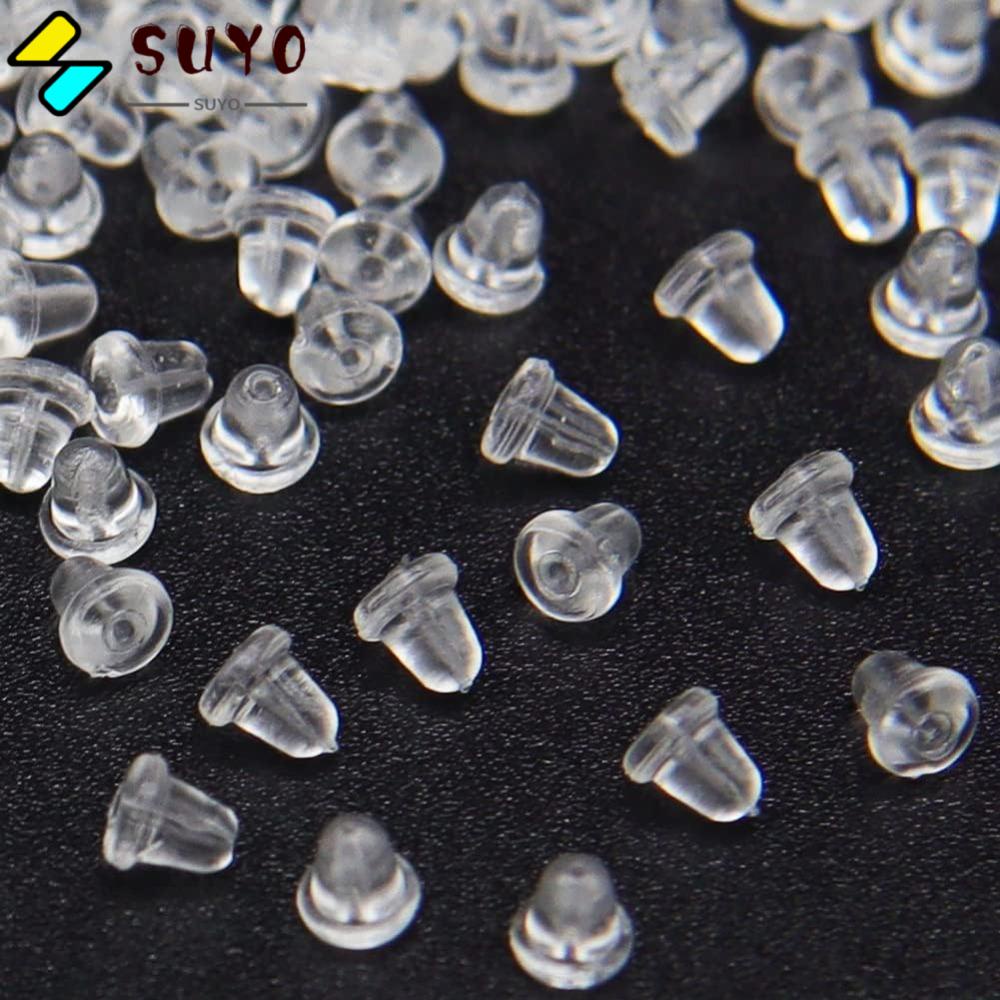 SUYO Bông Tai Móc Hình Cá Trong Suốt Thay Thế Cho Khuyên Tai Sau Vòng