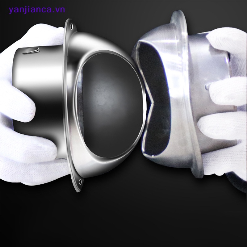 Nắp Đậy Lỗ Thông Gió Bằng Thép Không Gỉ Hình Tròn Cho Hệ Thống HVAC