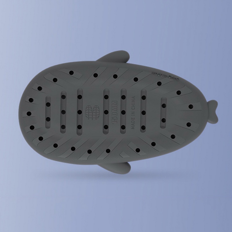 KANCOOL  Dép Đi Trong Nhà Tắm Đế Dày Mềm Mại Hình Cá Mập Đáng Yêu