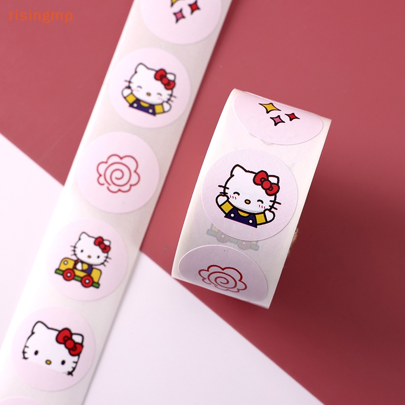 Set 500 Miếng Dán Tròn Họa Tiết Hoạt Hình Dễ Thương Trang Trí Đồ Chơi